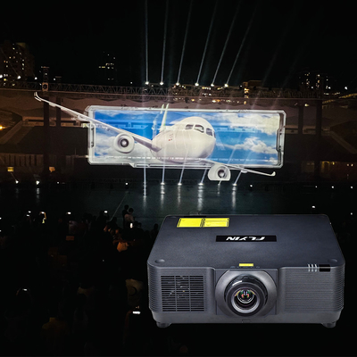 FLYIN WUXGA 3LCD Projektor zewnętrzny w skali laserowej FULL HD 3D z 20000 lumenami dla kin