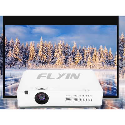 Flyin-C40W + WXGA 4200 lumenów 3LCD projektor laserowy Android inteligentny projektor edukacyjny do konferencji biznesowych w klasie