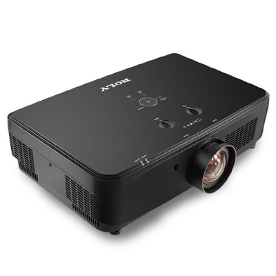 Laserowy projektor 4K 3LCD 6500 ANSI Lumenów Projektor wideo 3D na dużą skalę