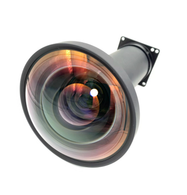 Projektor HD w całości z metalu Obiektyw typu rybie oko krótki obiektyw szerokokątny