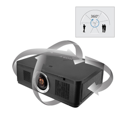Flyin RL-K1 3D Wysoki WUXGA 3LCD Projektor domowego kina zewnętrznego Wysoka jasność 10000 lumenów Wspiera 4K