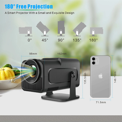 FLYIN HY320MINI 4K Ultra HD 3D Przenośne projektory i sprzęt prezentacyjny do użycia w kinach i kinach domowych