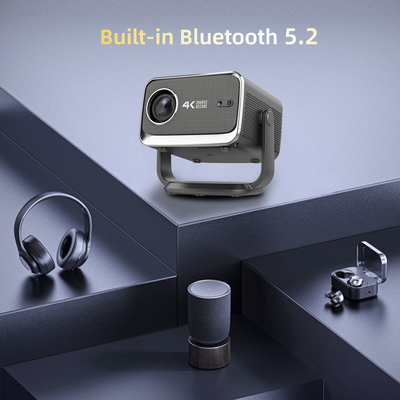FLYIN P20 Pro 4K 350Lms 1080P Full HD Projektor Auto Focus Obiektyw Lampa LCD Android 13 Airplay Przenośny Home Theater