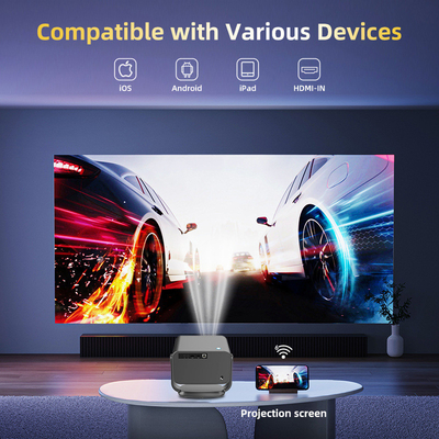 FLYIN P20 Pro 4K 350Lms 1080P Full HD Projektor Auto Focus Obiektyw Lampa LCD Android 13 Airplay Przenośny Home Theater