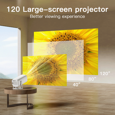 Flyin S40 Kino domowe Full HD 1080P 4K Projektor Gry Projektor 120 ANSI Lumens Telewizor domowy