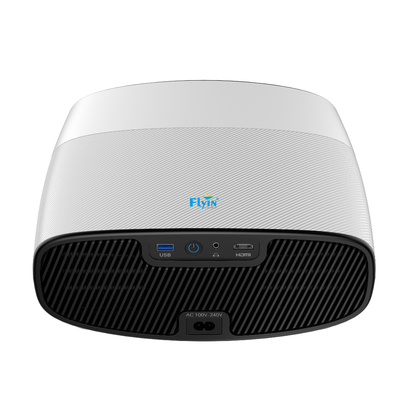 Flyin Q7 1080p Wysokiej rozdzielczości Projektor domowy telewizor LCD Dwóch głośników Bluetooth 100-calowy ekran Dwóchpasmowy WIFI