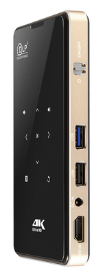 Flyin P09 4K HD Projektor Przenośny Android 9.0 16GB ROM Lampa LED dla domu i edukacji