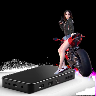 Flyin S90 4K Mini Przenośny Android Smart DLP Projektor WIFI Bluetooth Włączony W kształcie telefonu komórkowego US Plug LED Lamp Bateria 3D