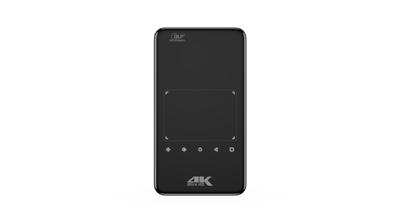 Flyin S90 4K Mini Przenośny Android Smart DLP Projektor WIFI Bluetooth Włączony W kształcie telefonu komórkowego US Plug LED Lamp Bateria 3D
