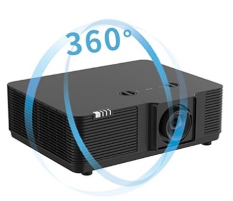Flyin 5500 lumen DLP Projektor laserowy WUXGA Wysoka rozdzielczość 4K Aktywna prezentacja 3D 0.8 DMD Chip do precyzyjnego obrazowania Ręczna zmiana ostrości obiektywu dla elastycznego doświadczenia projekcji