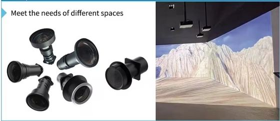 5500 Lumen DLP Projektor laserowy 4K 3D