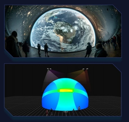 Flyin 2025 4K wielofunkcyjny rozproszony sprzęt projekcyjny serwera dla krawędzi Fusion Dome 3D Maping Wimmensive Room