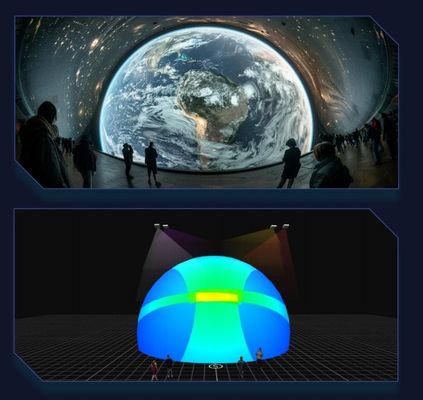 Flyin A1 4K Dystrybuowany Serwer Konwergencyjny System Projekcji Wielkiego Miejsca Do Edge Fusion Dome 3D Mapping Immersive Room