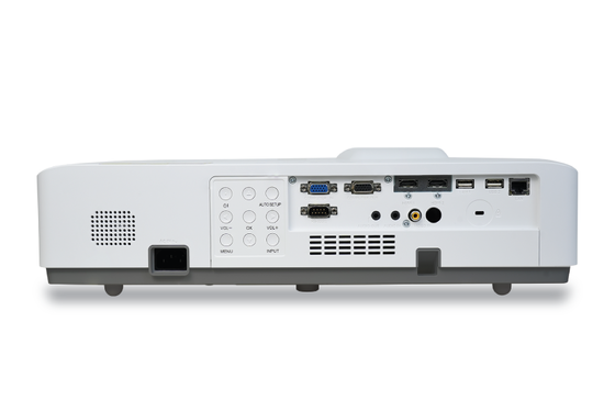 Projektor laserowy Flyin-E7U o jasności 7500 lumenów WUXGA 3LCD i 1,6-krotnym zoomie, 5000000:1, kontrast 4K do dużych obiektów, szkół kościelnych
