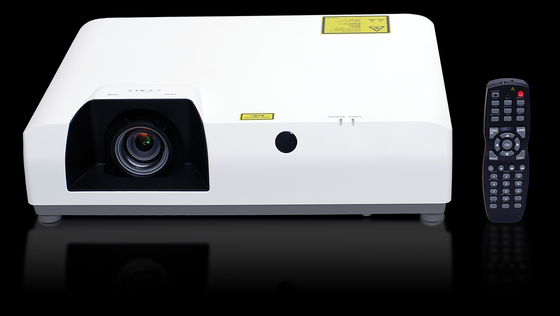 Projektor laserowy Flyin-E7U o jasności 7500 lumenów WUXGA 3LCD i 1,6-krotnym zoomie, 5000000:1, kontrast 4K do dużych obiektów, szkół kościelnych