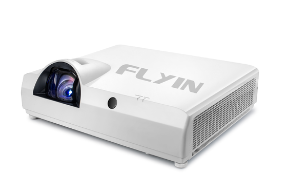 Flyin-C90SW+ 4200 Lumens WXGA 3LCD Laser Short Throw Projektor Wbudowany w Androida 5000000:1 Kontrast dla edukacji Biznes