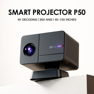 Projektor domowego kina Android 11 z współczynnikiem kontrastu 1000 1 i żywotnością lampy 30000 godzin