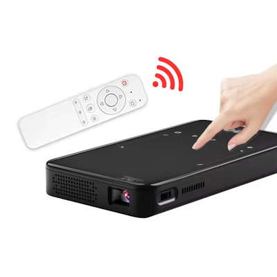 Flyin S90 4K Mini Przenośny Android Smart DLP Projektor WIFI Bluetooth Włączony W kształcie telefonu komórkowego US Plug LED Lamp Bateria 3D