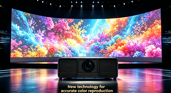 Projektor laserowy DLP z 13 000 lumenami Jasność 4K Kompatybilny do dużych miejsc użytkowania na zewnątrz