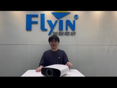 Flyin Lampy LCD LED Projektor Android Wbudowany głośnik stereo US EURO Wtyczka