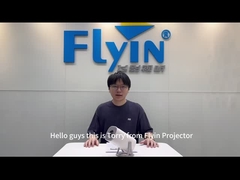 Flyin S40 Kino domowe Full HD 1080P 4K Projektor Gry Projektor 120 ANSI Lumens Telewizor domowy